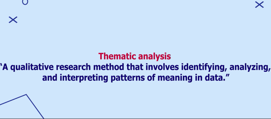 Image of thematic analysis definition