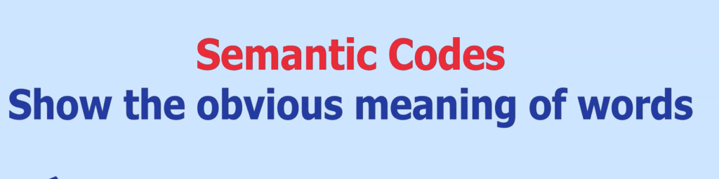 Image defining semantic codes