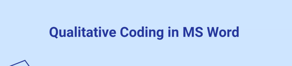 Image of qualitative coding
