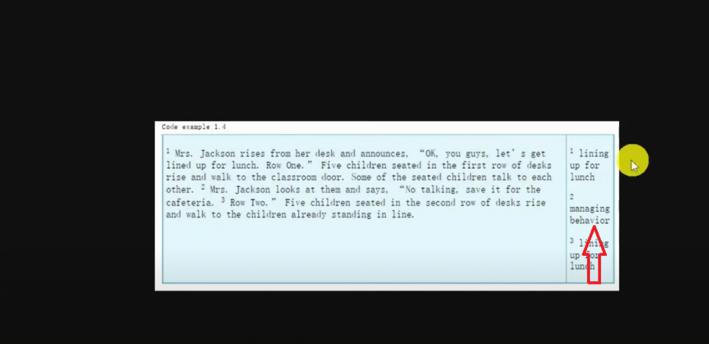 Second code