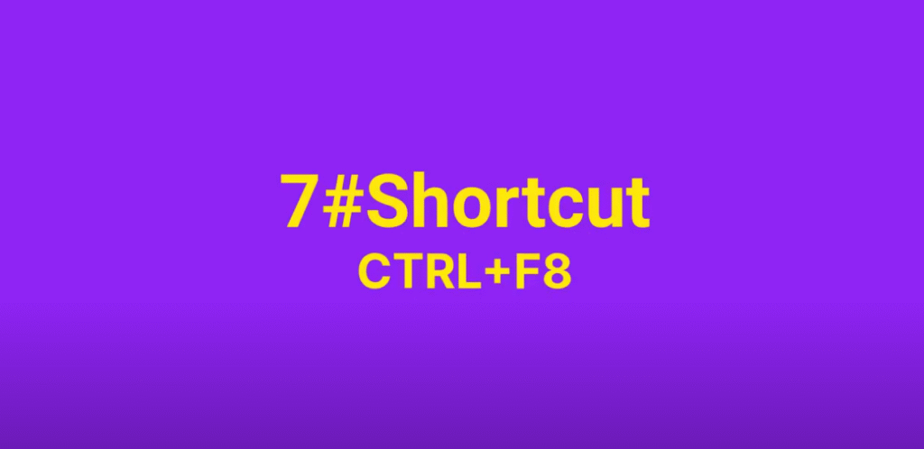 NVivo shortcut showing CTRL+F8 keyboard command to code in vivo