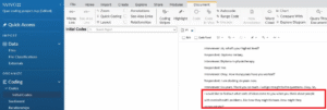 How to Do Qualitative Coding of Interviews in NVivo
