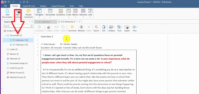 Qualitative Analysis of Interviews in ATLAS.ti [Step-by-Step]