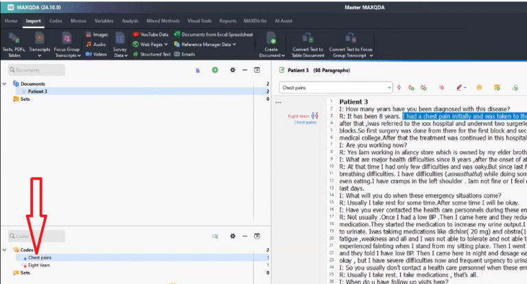 transcript coding example in maxqda ® . | download... Thematic Analysis in MAXQDA: Coding and Themes Step by Step