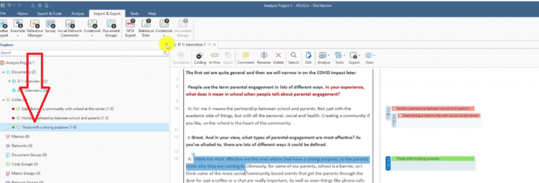 Qualitative Analysis of Interviews in ATLAS.ti [Step-by-Step]