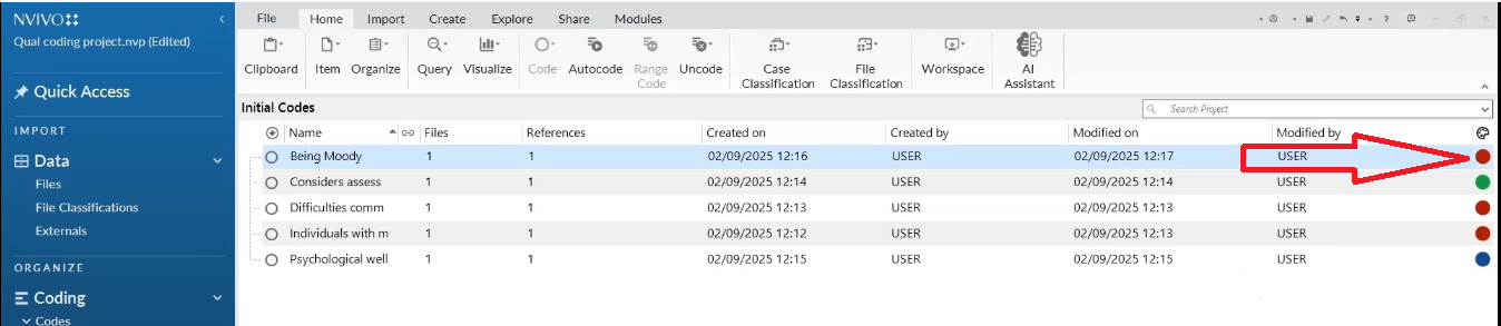In Vivo Code Example How to Do Qualitative Coding of Interviews in NVivo