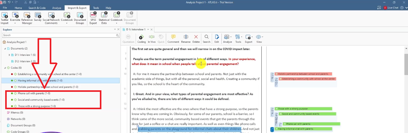 Qualitative Analysis of Interviews in ATLAS.ti [Step-by-Step]