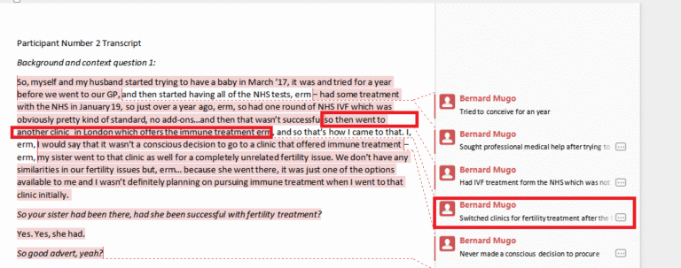 In Vivo Code Example How to Do Qualitative Coding of Interviews in NVivo