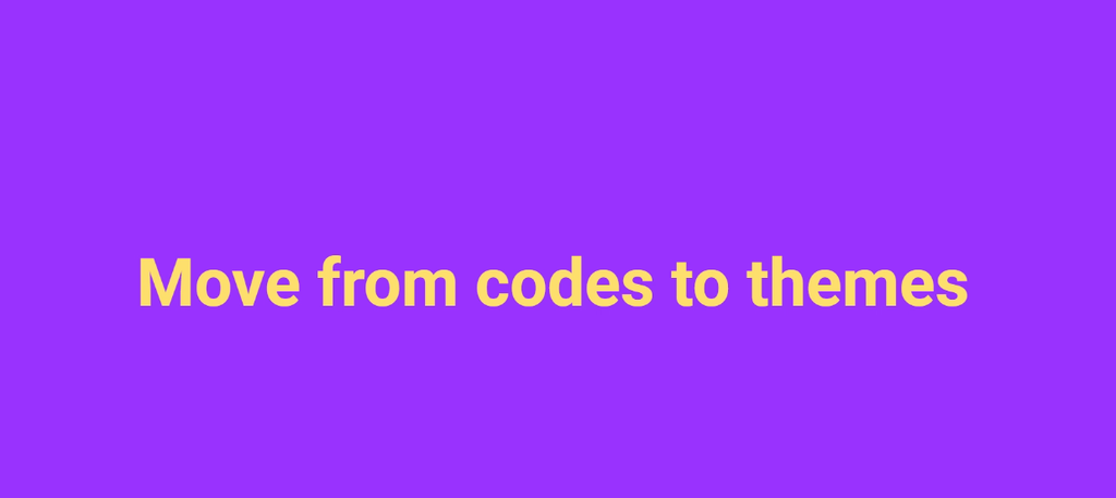 Move from codes to themes title slide